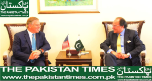  U.S. Ambassador Blome’s Meeting with Finance Minister Aurangzeb