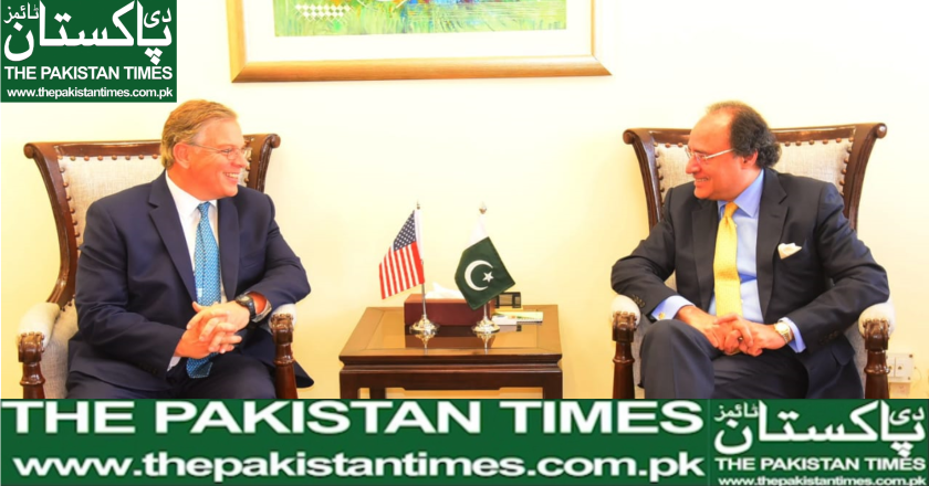 U.S. Ambassador Blome’s Meeting with Finance Minister Aurangzeb