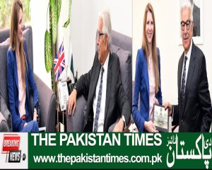  The Defense Minister expressed that Pakistan attaches great importance to its relationship with Britain and appreciates Britain's efforts in the reconciliation process in Afghanistan. The Defense Minister has expressed his willingness to hold the PAK-UK Defense Cooperation Forum (DCF) at the Defense Ministry level. The minister and the high representative expressed their satisfaction with the continuous cooperation between the two countries for the sake of the stability of the region. Both sides emphasized the need to expand defense and security relations between the two countries. THE PAKISTAN TIMES 