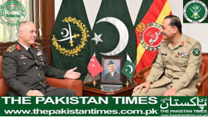 
Chief of Army Staff (COAS) General Syed Asim Munir and His Excellency General Metin Gürak, Chief of the Turkish General Staff, met at GHQ