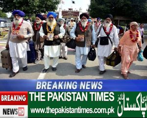 2,400 Indian Sikh pilgrims arrived at the Wagah border
THE PAKISTAN TIMES
#THE PAKISTAN TIMES
