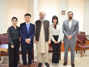 Alibaba.Com Delegation Meets Jam Kamal Khan to Boost E-commerce