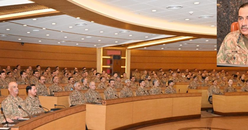 83rd Formation Commanders Conference at GHQ: ISPR