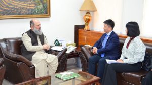 Alibaba.Com Delegation Meets Jam Kamal Khan to Boost E-commerce