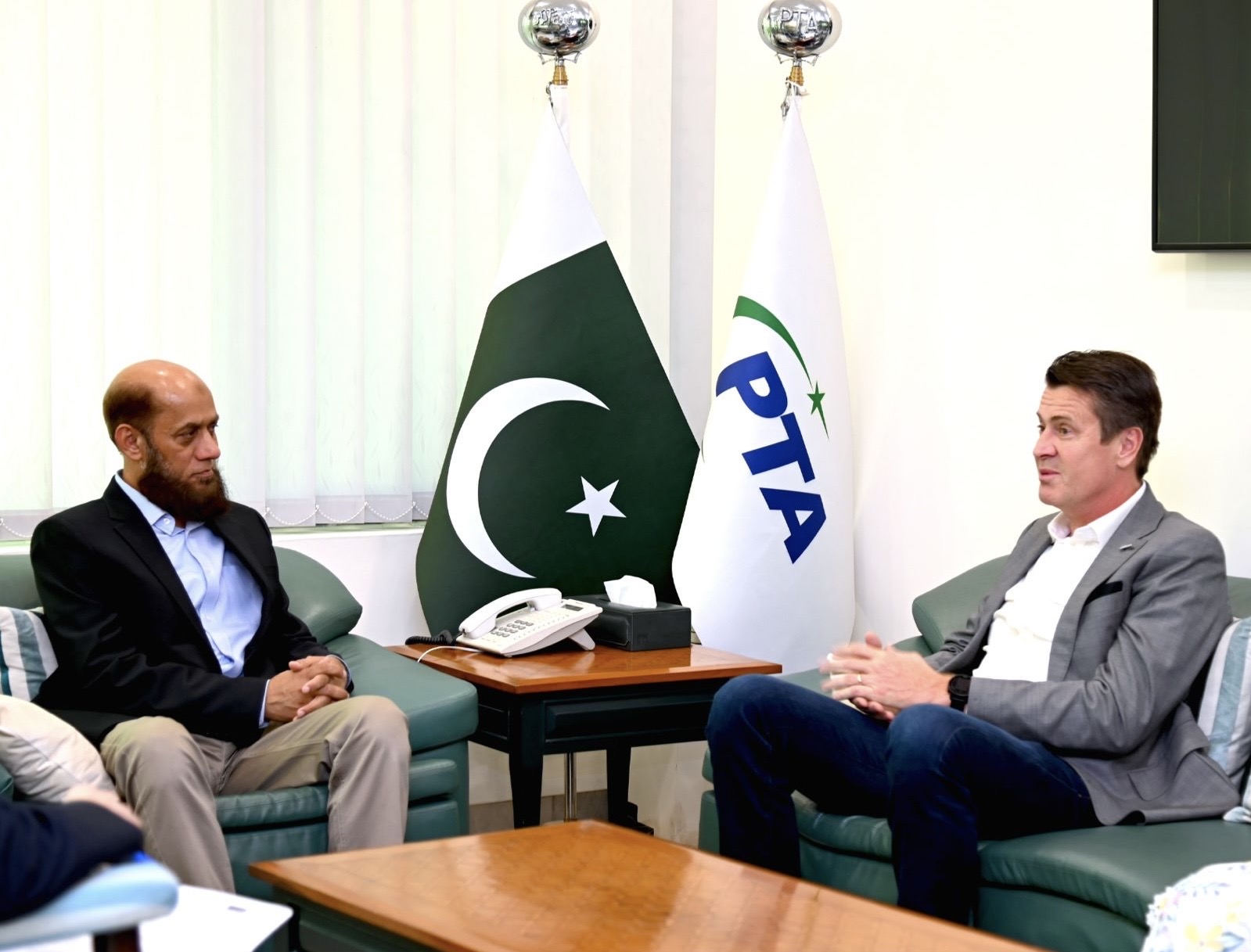 Chairman PTA Meets with Head of APAC, GSMA The Pakistan Times 