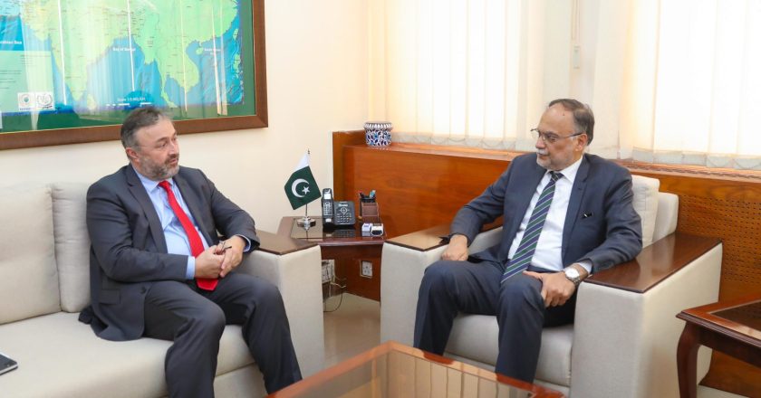 Country Director World Bank, Njay Benhassine called on Minister for Planning Development & Special Initiatives Ahsan Iqbal