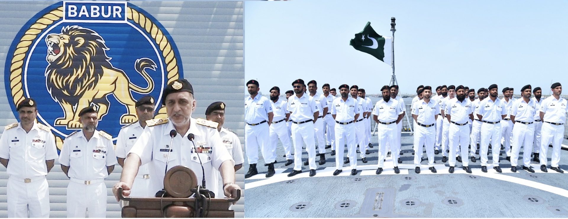 FIRST PN MILGEM CLASS CORVETTE PNS BABUR ARRIVES KARACHI - The Pakistan ...