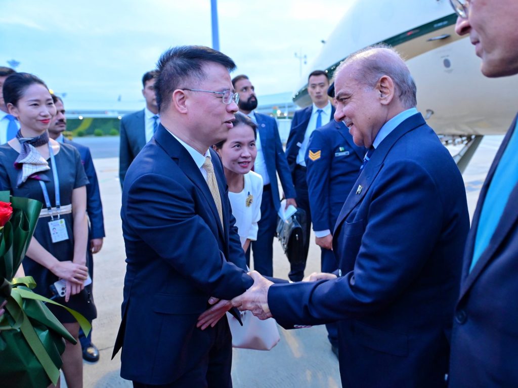 PM Muhammad Shehbaz Sharif has Landed in Shenzhen, China