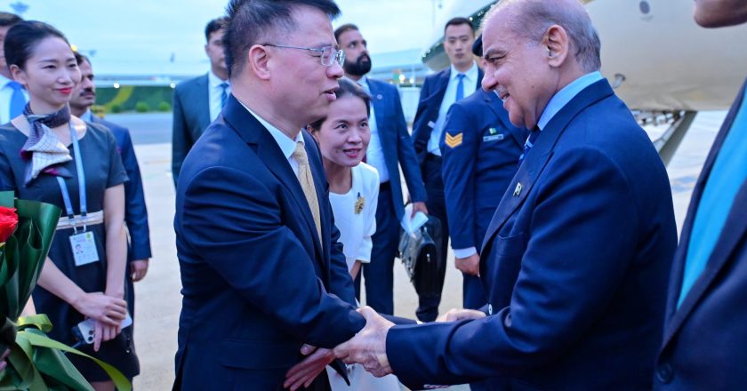 PM Muhammad Shehbaz Sharif has Landed in Shenzhen, China