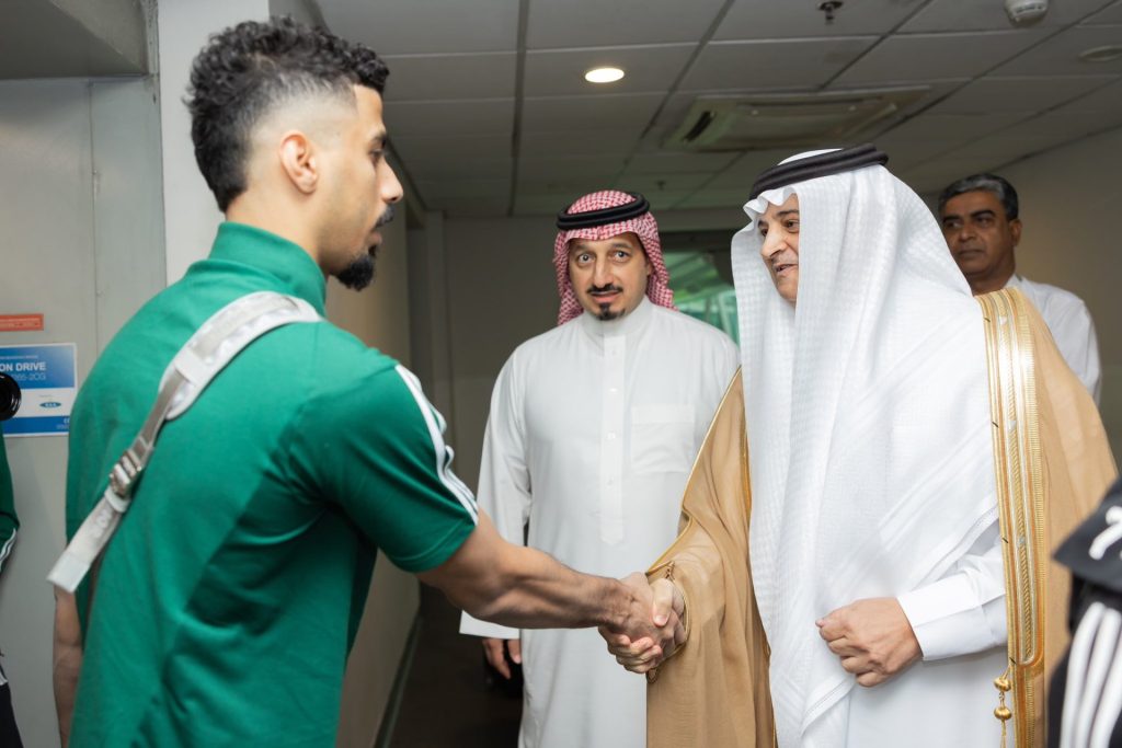 The football team of Saudi Arabia has reached Pakistan 