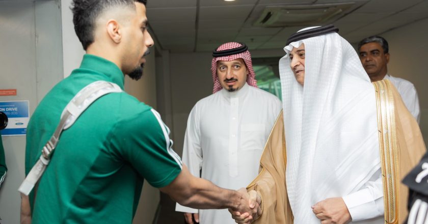 The football team of Saudi Arabia has reached Pakistan