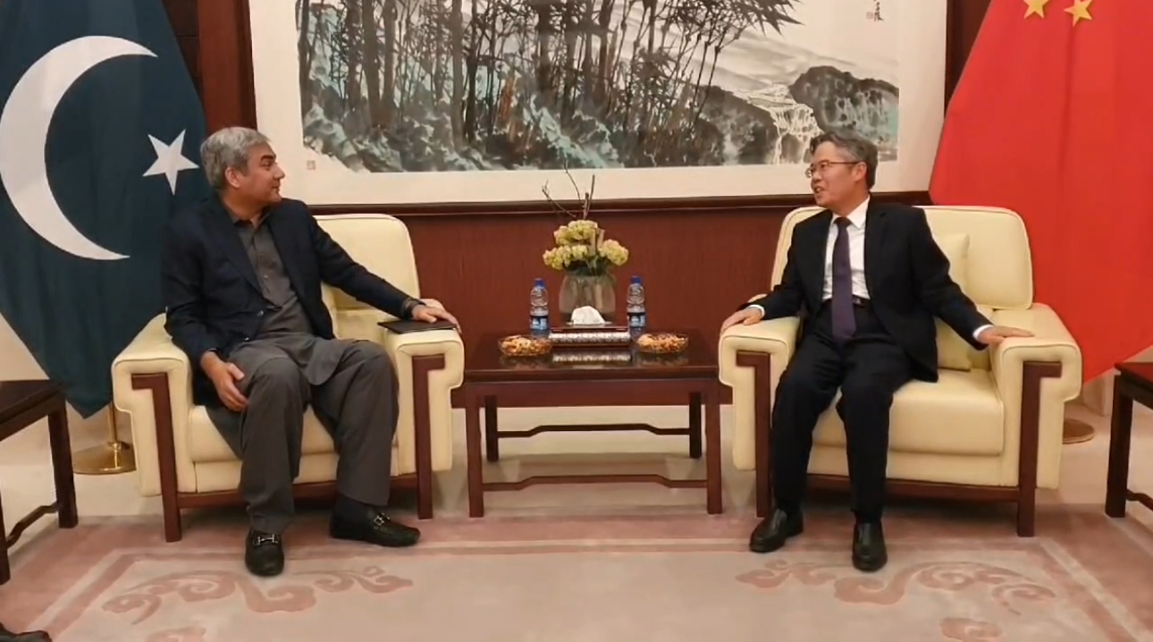 Federal Interior Minister Mohsin Naqvi meeting with Chinese Ambassador Jiang Zedong
The Pakistan Times