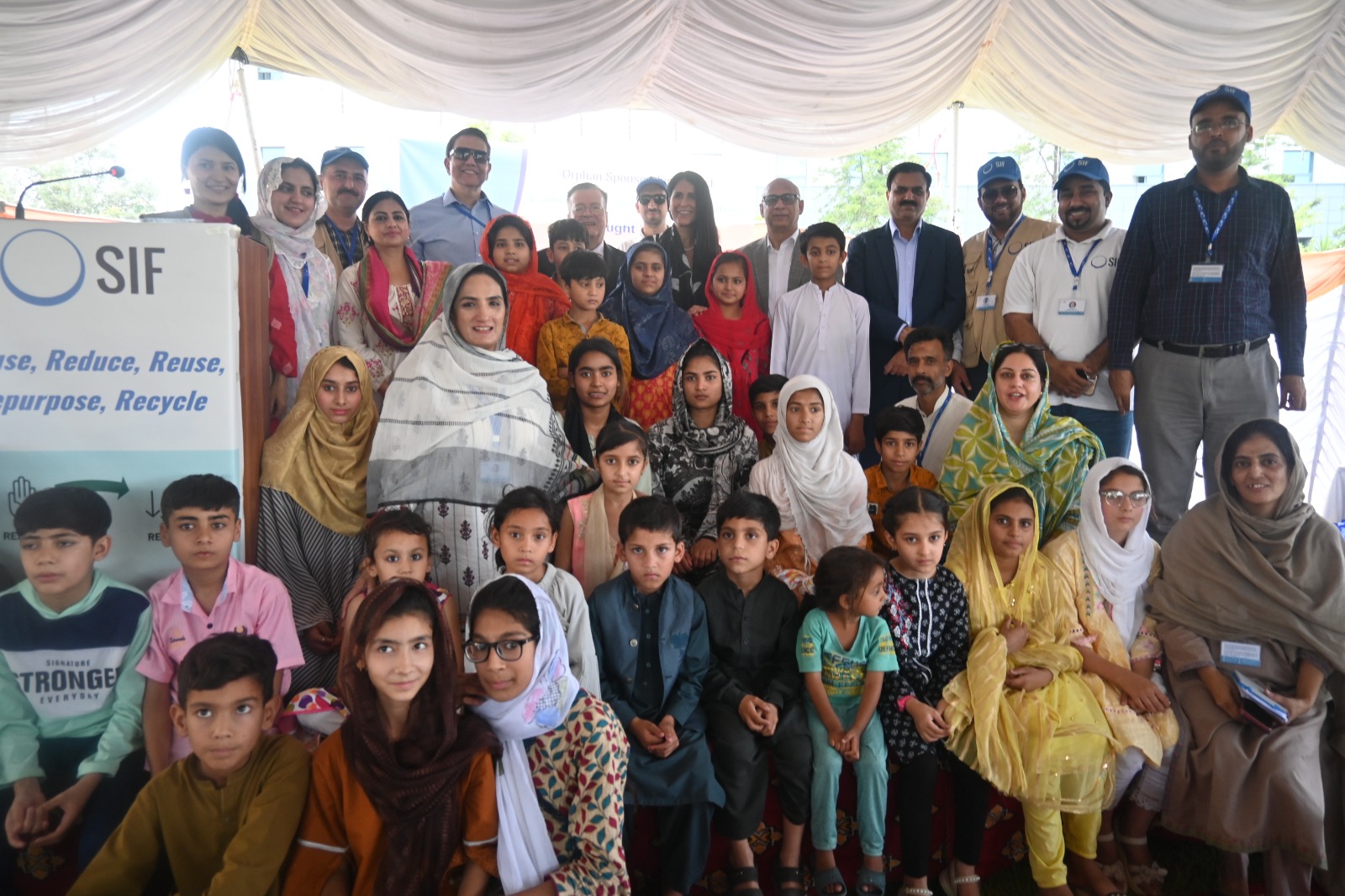 FOR IMMEDIATE RELEASE *Secours Islamique France Pakistan Mission Hosted Exciting World Environment Day Celebration with H.E. French Ambassador along with SIF Orphan Children and their Families*. *French Ambassador said, ‘as an individual we all have to protect the environment and we have to make the wise choices to conserve our planet and we have only one planet, there is no planet B’* Islamabad, 4 June, 2024 – Secours Islamique France Pakistan Mission (SIF) proudly announces its successful hosting of a vibrant and impactful celebration in observance of World Environment Day 2024. Held on 4 June, the event witnessed the convergence of community members, dignitaries, and stakeholders to advocate for sustainable practices and environmental awareness. SIF hosted this event where *H.E. French Ambassador and his wife* participated along with SIF orphan children and their families, H.E. French Ambassador and his wife really enjoyed with the children. They distributed solar lamps and health and hygiene kits. They really enjoyed children’s performances and participation. Govt. Officials and dignitaries participated like Dr Sadia Kamal, Vice President, Press Club, Roomi Hayat, CEO IRM, and officials from Social Welfare Dept., Child Protection Buerue and others. *H.E. French Ambassador and his wife* mixed up with children and had photos with them. Themed "Drought, desertification and land degradation" the celebration emphasized the importance of individual and collective actions in safeguarding our planet for future generations. Through a series of engaging activities, participants were enlightened about crucial environmental issues such as land restoration, desertification, and drought resilience. Attendees were immersed in educational sessions aimed at fostering a deeper understanding of sustainable living practices. Moreover, they had the opportunity to receive Health & Hygiene Kits to promote personal well-being, as well as experience the benefits of renewable energy with the distribution of solar lamps. The event's cultural flair was further enriched by captivating performances, including a thought-provoking skit and a moving poem ‘Yeh sab ka geet hai’ It's everyone's song, both centered around the theme of World Environment Day 2024. Additionally, guests had the chance to explore locally crafted handicrafts and delicious food products by community, showcasing the rich diversity of the community. A notable highlight of the celebration was the esteemed presence of the French Ambassador His Excellency Nicolas Galey, who graced the occasion as the Chief Guest. His participation underscored the international significance of environmental conservation and underscored the event's commitment to global collaboration in tackling environmental challenges. "We are thrilled to have hosted such a successful World Environment Day celebration," remarked Dr. Altaf Abro, Head of Mission, Secours Islamique France. "It is heartening to see children, communities and notables come together to champion environmental stewardship and advocate for a sustainable future." As the curtains draw on this inspiring event, Secours Islamique France Pakistan Mission reaffirms its commitment to continuing the momentum towards a greener and healthier planet. Together, let us strive to make every day Environment Day. For media inquiries, please contact: *Nasir Malik, Communication and Advocacy Officer, Secours Islamique France Pakistan Mission 03310161101* *About Secours Islamique France (SIF) Pakistan Mission:* Secours Islamique France (SIF) is an International Non-Governmental Organization that operates through its Mission dedicated to providing humanitarian aid and development assistance to vulnerable communities in Pakistan. With a focus on promoting sustainable development and empowering individuals, SIF works tirelessly to alleviate poverty, improve food security and livelihoods, and improve children’s access to education, and foster social cohesion. Through its diverse range of programs and initiatives, SIF strives to create sustainable positive change and build a brighter future for all. THE PAKISTAN TIMES