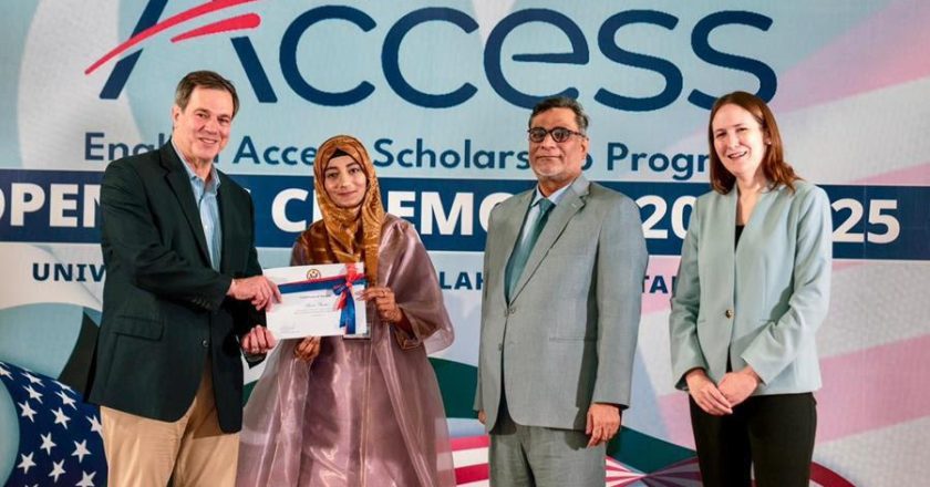 U.S.-Funded English Access Program Opens Doors to New Opportunities for Youth in Multan