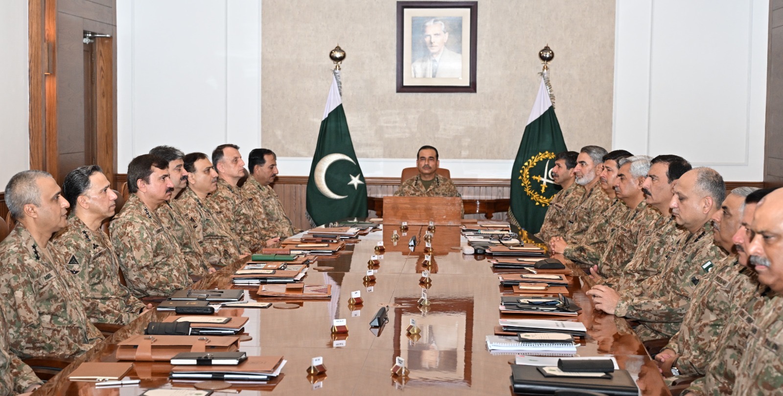 Chief of Army Staff (COAS) presided over 265th Corps Commanders’ Conference (CCC) held at GHQ