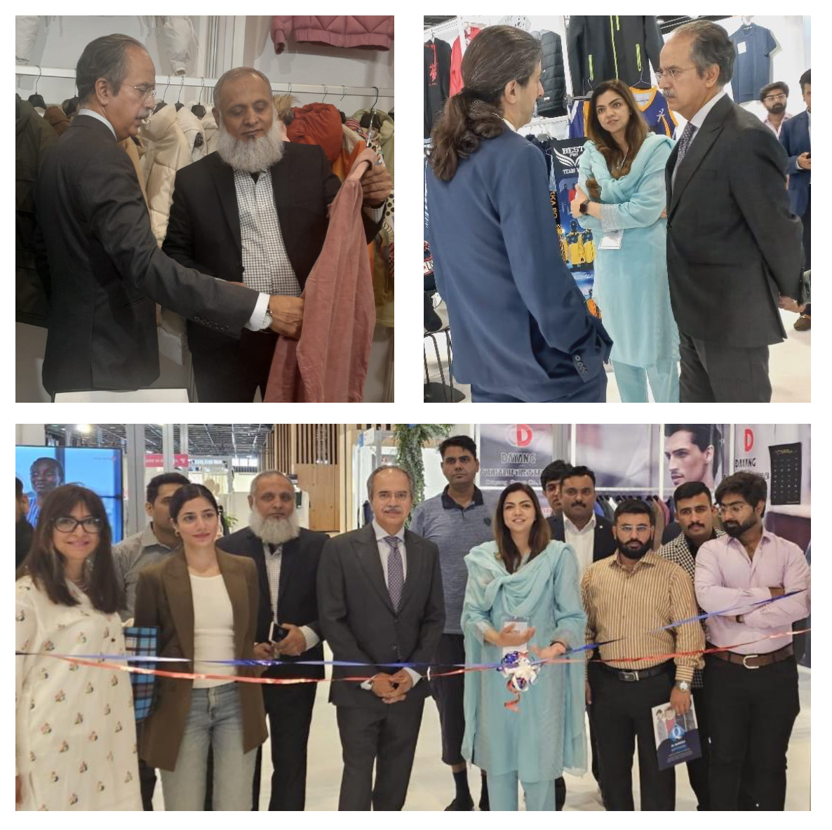 Ambassador Asim Iftikhar Ahmad inaugurated Pakistan Pavillion in Texworld Evolution Paris, France which will continue till 3 July. Pakistan Pavillion is showcasing attractive textile products of 12 exhibitors from Pakistan enthusiastic to work with international customers. Trade Development Authority of Pakistan and Embassy’s Trade & Investment Section aim to project country's prowess in textile world & open new vistas of growth and development by facilitating B2B contacts with potential clientèle. #pakistantime #Pakistantimes 