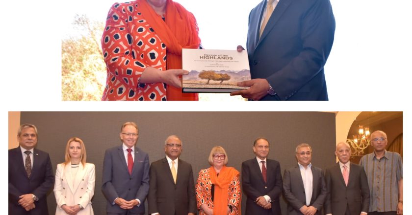 Reverie of Highlands” by Gaynor Shaw Launched at Islamabad Serena Hotel