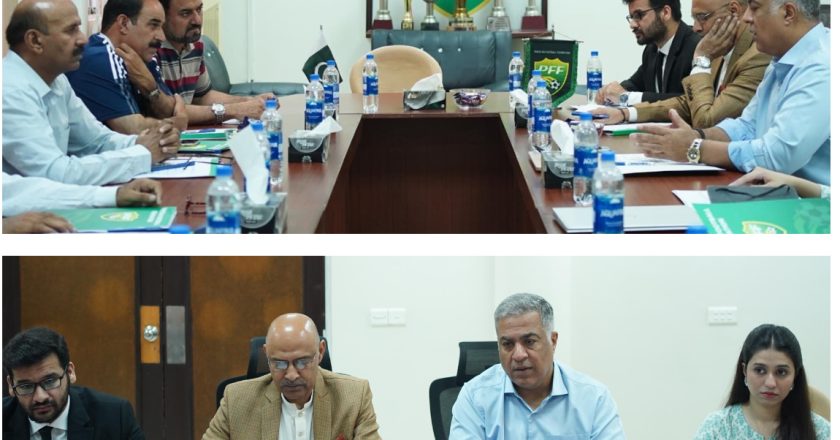 PFF, PFRA discuss refereeing development in Pakistan