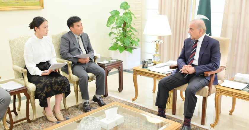 Chinese company Hengeng Trading Company under the leadership of Chairman Zhang Bin met with Prime Minister Shahbaz Sharif