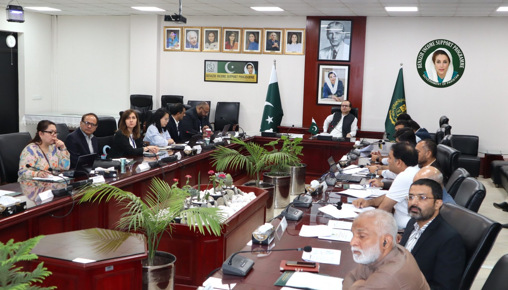 Government of Pakistan
Benazir Income Support Programme
*
Press Release
The Secretary of the Benazir Income Support Programme (BISP), Amer Ali Ahmad, and  Asian Development Bank (ADB) Fact-Finding Mission hold meeting at the BISP Headquarters on July 31, 2024. The primary agenda of the meeting was the Integrated Social Protection Development Programme, a joint initiative aimed at enhancing social protection measures for the beneficiaries of BISP.
During the meeting, the ADB Fact-Finding Mission presented a detailed overview of the programme's scope. The presentation covered the proposed additional financing, which includes a significant technical assistance package worth $300 million from ADB. This funding is intended to bolster various aspects of the programme, including institutional strengthening, skill training education, and health and nutrition initiatives. These areas are critical for improving the overall social protection framework and ensuring that the beneficiaries receive comprehensive support.
The ADB delegation included; Mr. Laisiasa Tora, Co-Mission Leader and Principal Public Sector Specialist, Ms. Xin Long, Principal Social Sector Specialist, Mr. Omer Bin Zia, Senior Project Officer, Ms. Sabina Yusifova, among others.
The Secretary BISP, Amer Ali Ahmad, acknowledged the ADB Fact-Finding Mission for their ongoing support and collaboration. The programme's comprehensive approach aims to provide not just financial assistance but also skills and health support, which are vital for the sustainable development of the beneficiaries. Both sides also showed keen interest to include technical training in the conditional cash transfer framework.
The meeting concluded on a positive note, with both parties reiterating their commitment to closely collaborate to ensure the programme's successful implementation. The ultimate goal is to uplift the lives of BISP beneficiaries across Pakistan, ensuring they receive the necessary support to improve their living conditions and overall well-being.
The Pakistan Times