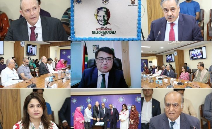 (CAMEA) at (ISSI) organized an event to commemorate Nelson Mandela International Day