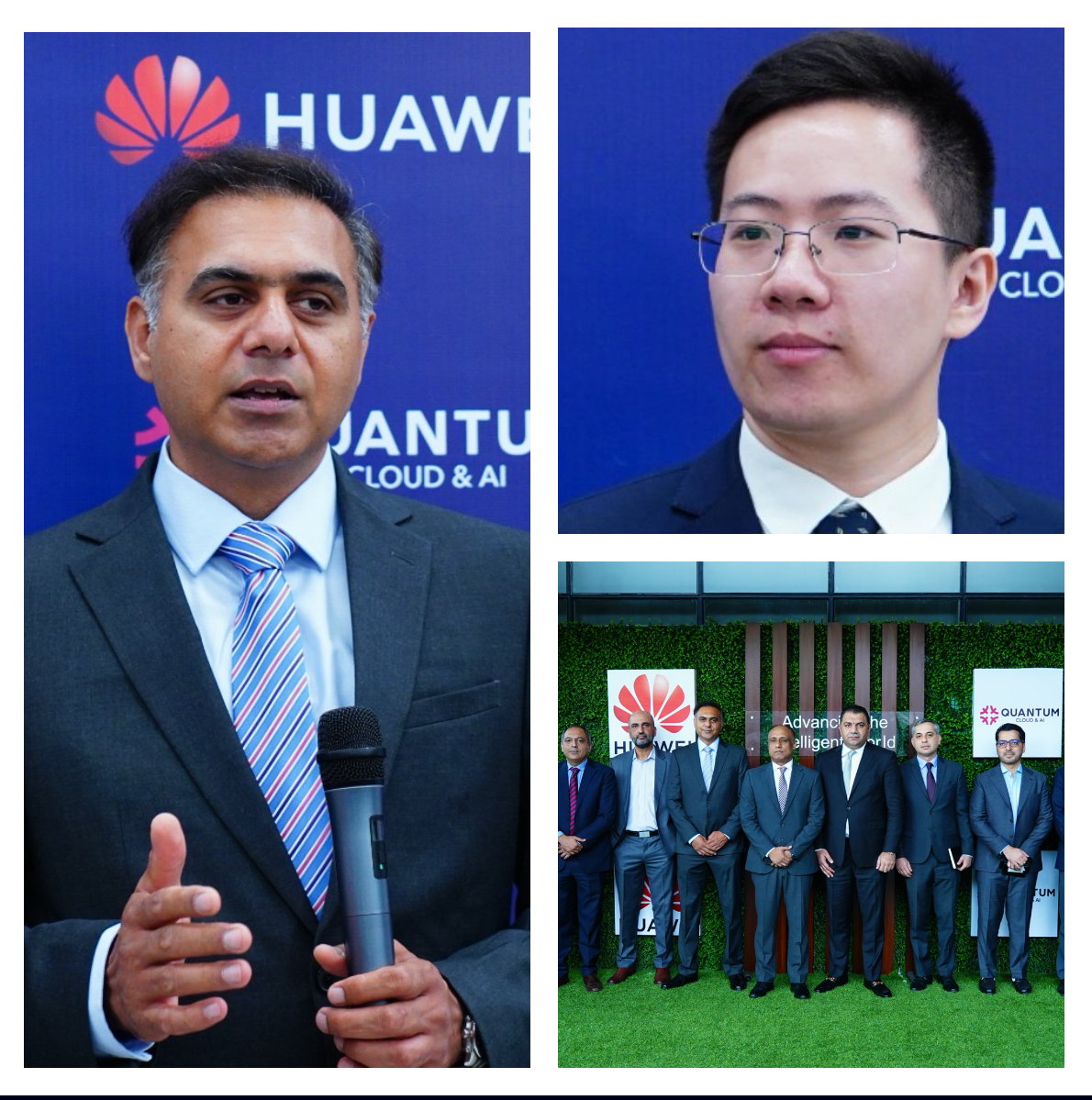 Quantum Cloud & AI Technologies a Strategic alliance with Huawei
to Accelerate Cloud and AI Adoption in Pakistan
Islamabad, 5th August 2024
Quantum Cloud & AI is pleased to announce a strategic alliance with Huawei Cloud
Pakistan, aimed at fast-tracking the adoption and implementation of cloud and AI
technologies across Pakistan. This collaboration is set to bring innovative solutions
tailored to meet the specific needs of Pakistani businesses and government, driving
the nation’s digital transformation forward.
Management of both organizations underscore the commitment to leverage their
respective strengths.
Quantum Cloud & AI brings extensive international expertise of cloud & AI based on
their experience in UK and USA, while Huawei offers world-class and local expertise
in cloud services and AI. Together, they will work to provide scalable and secure
solutions that will empower various industries within the country.
Mr. Mansoor- CEO Quantum Cloud & AI Technologies said in his briefing to the media
“Quantum Cloud & AI Technologies is very excited to form an alliance with industry
leading hyperscaler and is looking forward to work with Huawei on introducing AI
enabled solutions in health, agriculture and financial sectors. On this occasion he also
briefed media about the health-tech solutions using AI services on Quantum Cloud in
Pakistan.
Mr. JiaShuhao - CTO Huawei Cloud while talking to the media explained the strengths
of Huawei Cloud and reiterated its commitment to the cloud & AI adoption in Pakistan.
Furthermore, answering to a question, he explained how Huawei is closely working
with all relevant stakeholders from the private sector and government to enable
organizations and government in their digital journey including technical and policy
matters.
As part of this alliance, Huawei is targeting key sectors including FMCG’s, finance,
health and public sector. These industries are identified as having significant growth
potential and stand to benefit greatly from the enhanced efficiency, security, and
scalability that cloud-based solutions can provide.
The meeting was also joined by a leading health tech organization from USA which in
collaboration with Quantum Cloud & AI Technologies is ready to introduce their cutting-
edge health tech solutions on cloud. Speaking to the conference members, Mr. Waqas
Amjad discussed the vast opportunities in health sector in Pakistan and iterated his
commitment to work with Quantum Cloud & AI for innovative health sector solutions.
Regarding the readiness of Pakistan’s existing infrastructure to support the transition
to cloud services, the companies acknowledge that while there are challenges, the
nation is making significant progress. Ongoing investments are being made to improve
internet connectivity, increase data center capacity, and enhance cybersecurity
measures.
This alliance is a critical step in ensuring that Pakistani businesses are equipped to
effectively leverage cloud and AI technologies.
The Pakistan Times
Pakistan Times
