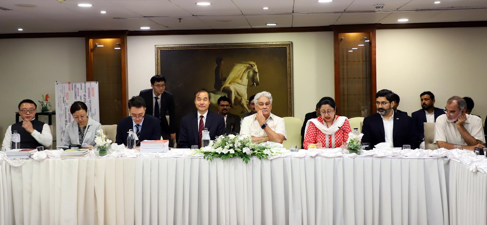 PIDE Hosts Chinese Expert Delegation and Leading Pakistani Think Tanks to Discuss Economic Growth and Connectivity
Islamabad, August 2, 2024 — A high-level Chinese expert delegation participated in an event organized by the Pakistan Institute of Development Economics (PIDE) at the Marriott Hotel in Islamabad, marking a significant step towards enhancing economic collaboration between China and Pakistan. The event, titled "Pakistan Economy & Growth: Learning from Chinese Experience," aimed to facilitate an exchange of knowledge and best practices between the two nations.

In her introductory remarks, PIDE’s Pro VC Dr. Durre Nayab emphasized the importance of such interactions in fostering growth and development. She highlighted the need for adopting strategies that have propelled China to economic success, tailored to Pakistan's unique context.

The event featured a detailed presentation by Dr. Nadeem ul Haque, Vice Chancellor of PIDE, who discussed the critical need for policy reforms, investment in human capital, and fostering an innovation-driven economy. Dr. Haque noted that the event aimed to explore lessons Pakistan can learn from China's economic transformation, which provides insights into growth strategies, infrastructure development, industrialization, and policy reforms applicable to Pakistan.

Dr. Haque emphasized that Pakistan is poised for a new era of economic growth and regional connectivity through the dynamic framework of the China-Pakistan Economic Corridor (CPEC). He highlighted that with a young, burgeoning population and a rapidly expanding middle class, Pakistan presents a compelling case for significant investment and development.

Pakistan's demographic profile, with a median age of just 20.6 years and a labor force expanding by over 3 million annually, is a cornerstone of its growth potential. Dr. Haque noted that the projected growth rate of 7-8% per annum is within reach with strategic reforms, positioning Pakistan as a future market leader. By 2030, Pakistan is expected to become the 7th largest consumer market globally, underscoring its vast potential.

Dr. Nadeem further stated that CPEC is not just an infrastructure project but a framework for regional connectivity. It aims to enhance geographical linkages through people-to-people contact, academic and cultural exchanges, and robust trade and business flows. The initiative promises to transform Pakistan into a logistical hub, driving industrial, agricultural, and financial cooperation, along with human resource development and tourism.

He pointed out that Pakistan is undergoing significant reforms to create a more investment-friendly environment. Moving from a permission-based to a rule-based economy, the government is addressing regulatory challenges that have historically hampered growth. The implementation of Regulatory Impact Assessments (RIAs) and the reduction of excessive permissions are crucial steps towards this transformation.

Dr. Haque noted that beyond infrastructure, CPEC opens up diverse opportunities for investment. Leading global corporations such as Pepsi-Cola, Coca-Cola, General Electric, and Procter & Gamble have already established a strong presence in Pakistan, collectively investing over $1.5 billion and generating $3 billion in revenues. The Special Economic Zones (SEZs) under CPEC offer further prospects for investment, particularly in the technology and manufacturing sectors.

He highlighted that Pakistan's burgeoning market for electric vehicles (EVs) represents a significant growth area. With over 50% of households owning motorbikes and a growing demand for cars, the market for 2- and 4-wheel EVs is set to expand rapidly. Initiatives to promote EVs and public transport in Islamabad are already underway, positioning Pakistan strategically as a hub for EV production for both local and export markets.

By learning from China, Pakistan can develop strategies to overcome economic challenges and achieve sustainable growth. The seminar at PIDE provided a platform for discussing these lessons and adapting them to Pakistan’s context, paving the way for a prosperous future.

The Chinese delegation's lead expert provided invaluable insights into the Chinese economic model, emphasizing lessons that Pakistan can leverage for its own growth. He elaborated on China's strategic investments in infrastructure, technology, and education, demonstrating how similar initiatives could yield significant benefits for Pakistan. The expert highlighted that China’s economic rise from a developing nation to the world’s second-largest economy offers crucial lessons in various areas, including economic policies, infrastructure development, industrialization, education, innovation, and governance. By strategically investing in these sectors, Pakistan can replicate China's success and drive its own economic growth.

In this context, a Chinese delegation comprising experts from diverse fields such as economy, industry, agriculture, technology, healthcare, education, environmental science, urban planning, and more, will be visiting Pakistan. These experts bring a wealth of knowledge and experience from their respective domains, aiming to foster deeper collaboration and mutual growth. Their insights and recommendations are expected to play a crucial role in shaping the next phase of Pakistan's development under the CPEC framework.

Chinese lead experts have lauded the Pakistan Institute of Development Economics (PIDE) for its exceptional efforts in identifying and addressing the critical challenges facing Pakistan. Through rigorous empirical research and the engagement of top-tier specialists, PIDE is exploring innovative solutions to these issues. This esteemed national think tank is undeniably instrumental in charting a course for Pakistan’s success and prosperity.

Effective governance and institutional reforms, including streamlined bureaucracy and anti-corruption measures, were critical to China's development. Pakistan can adopt these reforms to improve governance, strengthen institutions, and enhance transparency. Emulating China's policies, infrastructure investments, SEZs, human capital development, technological innovation, export promotion, and governance reforms can pave the way for Pakistan's prosperity.

Representatives from all leading think tanks from all provinces of Pakistan participated in the seminar and emphasized the importance of skill development, industrial linkages, and technology transfer between China and Pakistan.  Indeed, it is a great initiative by PIDE aims to establish thought connectivity with China. We need more research collaborations and the sharing of ideas. China has much to teach us about policies and reforms. CPEC-II should include a component for shared and collaborative research.

During the event, the Chinese delegation engaged in meaningful discussions with representatives from Pakistani academia and think tanks. The discussions covered a broad range of topics, including economic policy, industrial development, and sustainable growth. The event provided a platform for the exchange of ideas, fostering a collaborative approach to addressing economic challenges.
They commended PIDE for organizing such a highly productive, significant, and timely event.
The Palistan Times
