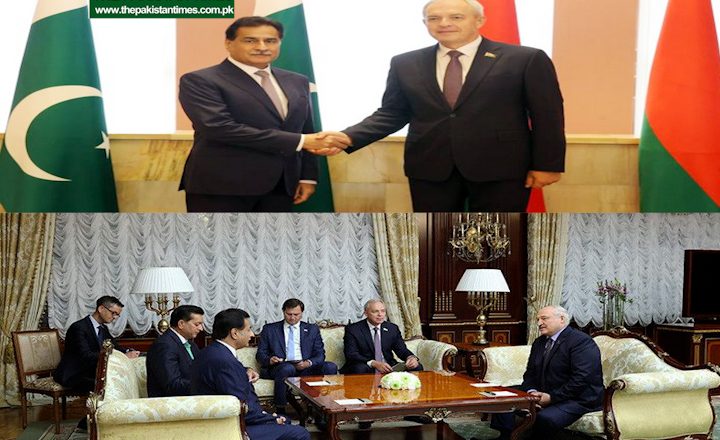 Pakistan National Assembly Speaker Sardar Ayaz Sadiq met with President of Republic of Belaurus: delineated Kashmir, Palestine, and Climate issues