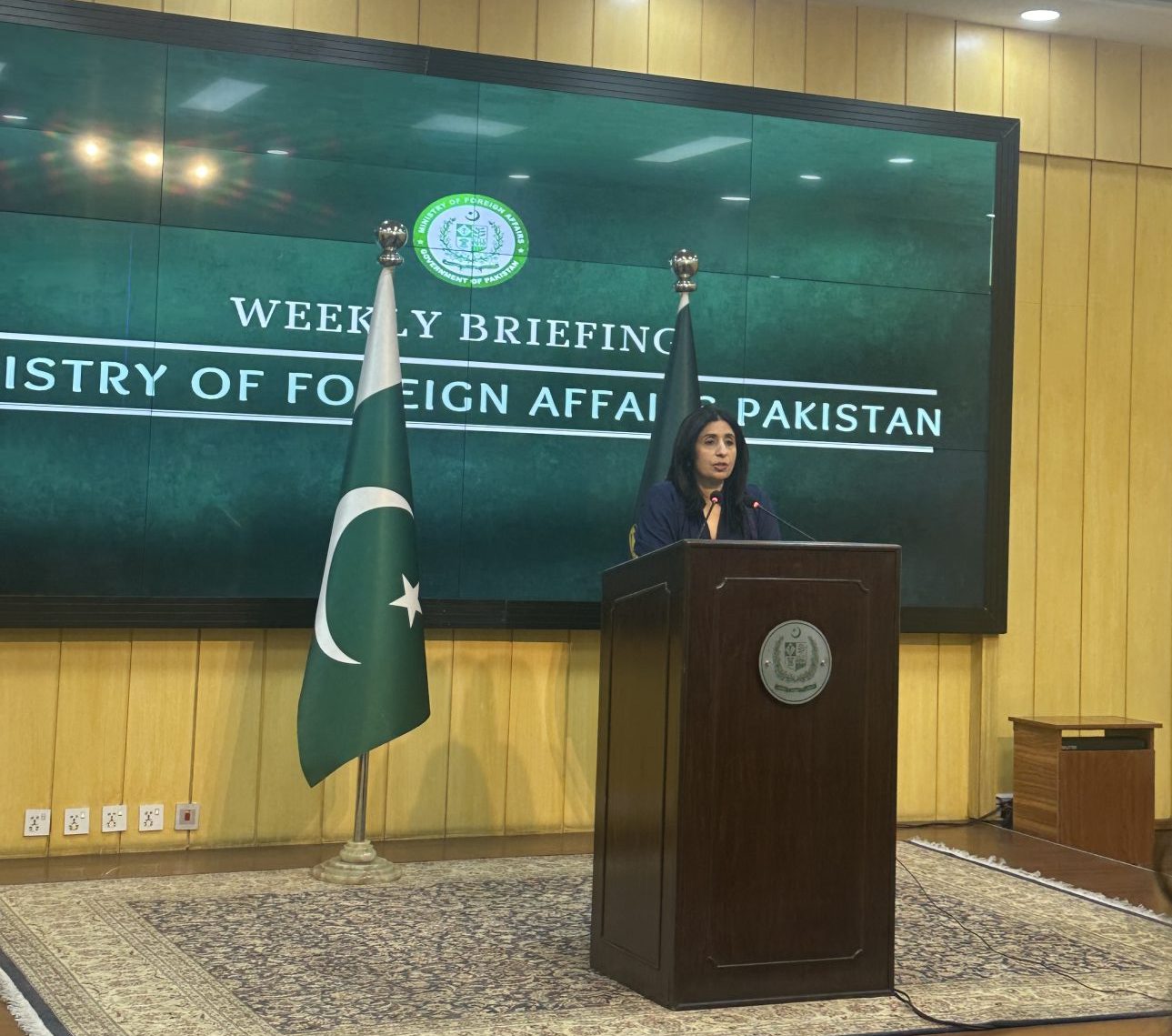 Opening Remarks for the Weekly Press Briefing by Spokesperson
Friday, 16 August 2024.
Thank you for joining us for the Weekly Briefing.

The 7th session of Pakistan-Türkiye Bilateral Political Consultations (BPC) was held in Islamabad last week. Foreign Secretary Muhammad Syrus Sajjad Qazi led the Pakistan side while the Deputy Minister of Foreign Affairs of the Republic of Türkiye, Nuh Yilmaz, led the Turkish side.

The talks encompassed all aspects of bilateral cooperation between Pakistan and Türkiye. The two sides will strengthen high level bilateral engagement and fully operationalize existing agreements; and upgrade the Pakistan-Türkiye Strategic Economic Framework (SEF). They will also enhance cooperation in trade and investment, energy, security and defence, information technology, culture and tourism, education, and consular matters. Yesterday marked a tragic milestone in the ongoing war on the people of Gaza. Israeli occupation forces have massacred 40000 people, majority of them women and children. The ongoing genocide in Gaza must end and Israel should be held accountable for its war crimes and crimes against humanity.

Pakistan strongly condemns the illegal storming of Al-Aqsa Mosque by hundreds of extremist settlers led by office bearers of the Israeli occupation authorities. Desecration of one of Islam’s holiest sites and obstruction to the rights of worshippers have deeply hurt the sentiments of Muslims worldwide. This act is a violation of Geneva conventions and blatant disregard of multiple UNSC resolutions regarding the historical city of Jerusalem.

We share the concerns of the Organization of Islamic Cooperation about the peril posed by the Israeli occupation’s policies aimed at altering the Arab and Islamic character of the occupied city of Jerusalem. Pakistan calls on the international community, especially the United Nations Security Council, to take immediate action to end these serious and repeated transgressions against the sanctity of holy sites in Jerusalem; protect the Islamic character of Al-Aqsa; and to ensure the freedom of worship of the Palestinian people.

Pakistan strongly condemns the killing of four Kashmiri youth by Indian troops in the Doda district of Indian illegally occupied Jammu and Kashmir (IIOJK). This brutal action by the Indian occupation authorities is yet another example of their illegal and oppressive acts against the Kashmiri people. We urge the international community to take immediate and decisive action to hold India accountable for its egregious human rights violations in IIOJK and to take steps to protect the rights and freedoms of the Kashmiri people. Pakistan will continue to extend political, diplomatic and moral support to our Kashmiri brothers and sisters for the just and peaceful settlement of the Jammu and Kashmir dispute in accordance with the UN Security Council Resolutions.
The Pakistan Times
Pakistan Times
