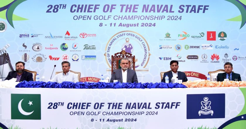 28TH CNS OPEN GOLF CHAMPIONSHIP TEED OFF AT KARACHI GOLF CLUB