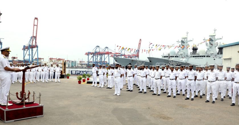 PAKISTAN NAVY CELEBRATES 78TH INDEPENDENCE DAY OF PAKISTAN WITH TRADITIONAL ARDOUR