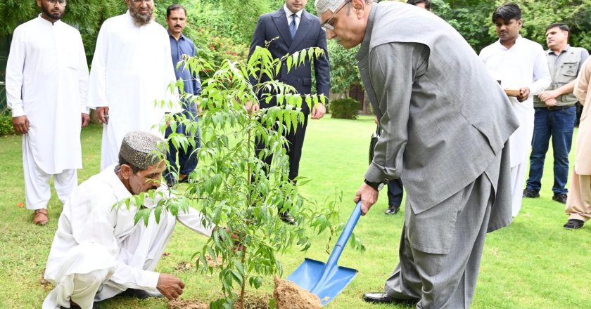 President Pakistan urged for enhancing national forest coverage to mitigate impact of climate change