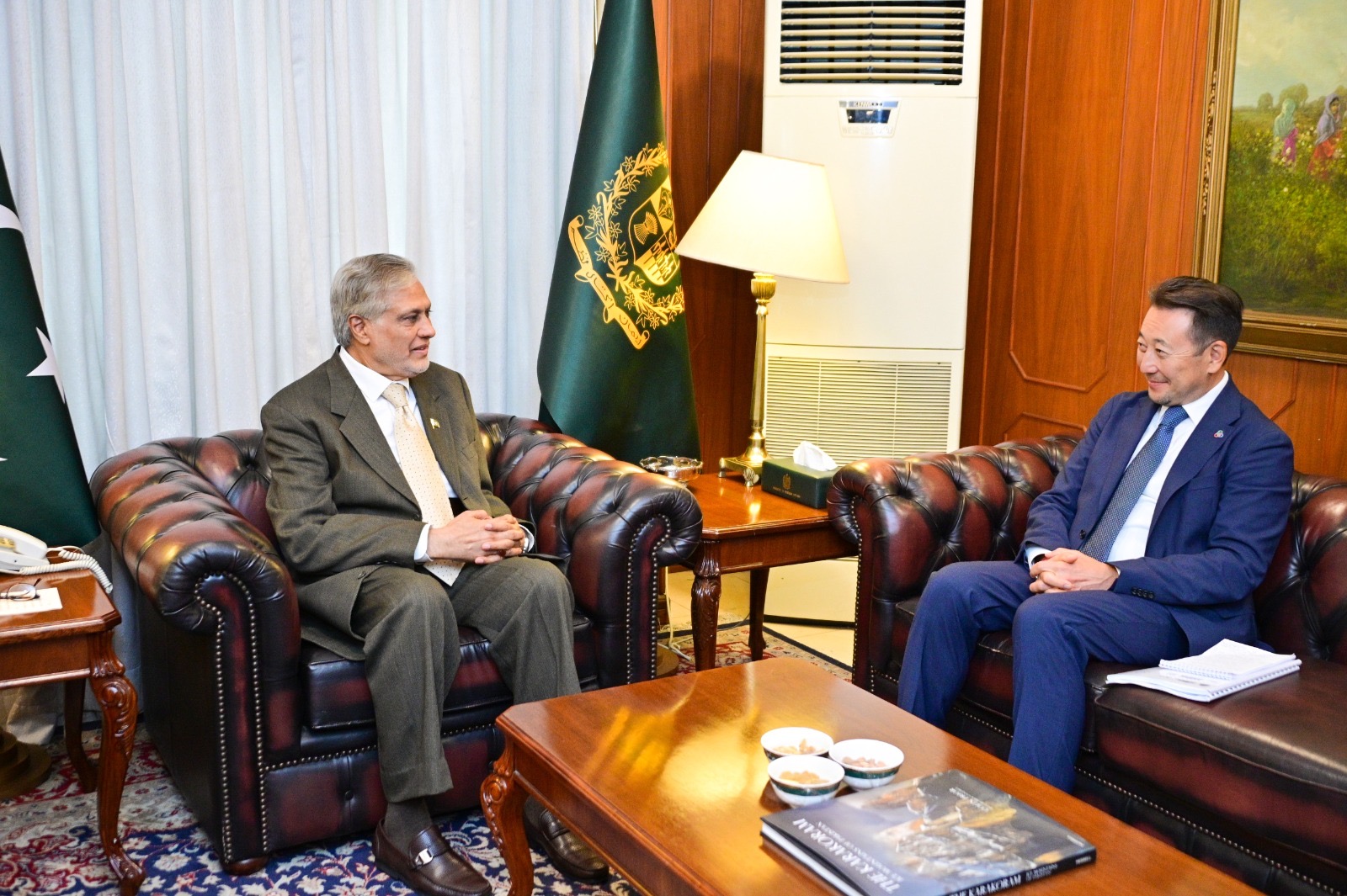 Call on Deputy Prime Minister and Foreign Minister by the Secretary General of CICA