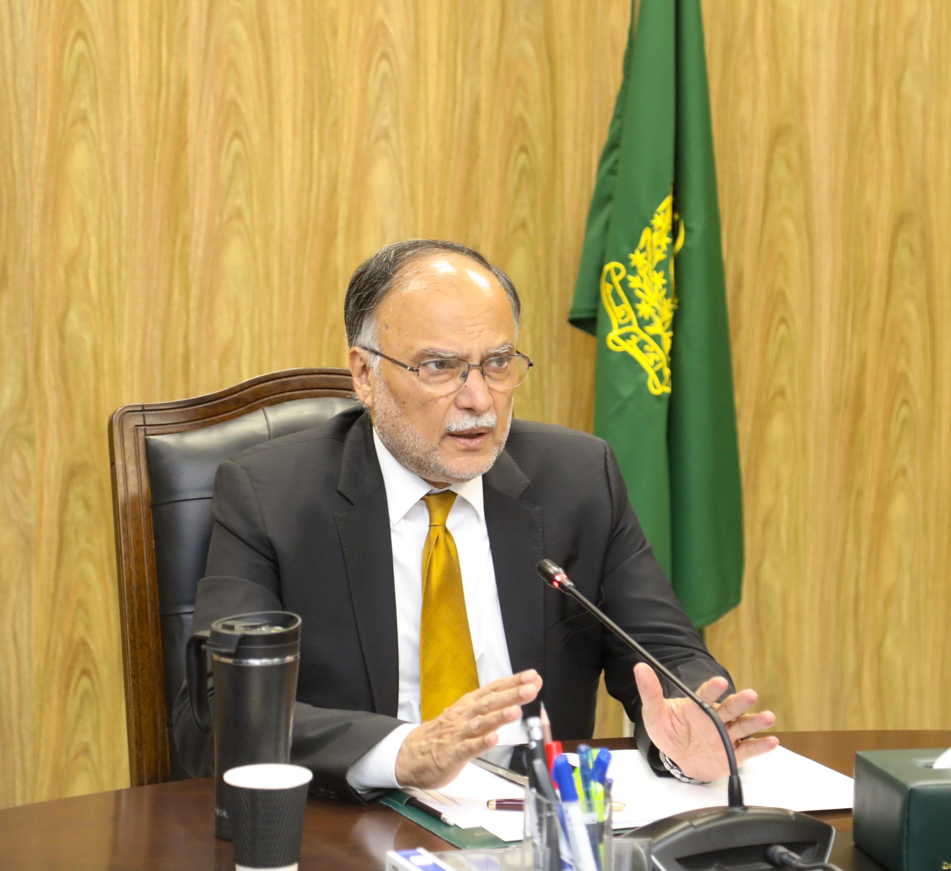 Islamabad: Ahsan Iqbal Highlights Delays and Cost Escalation in Diamer Basha Dam Project

Islamabad, September 13, 2024– Federal Minister for Planning, Development and Special Initiatives, Ahsan Iqbal, chaired a review meeting on the progress of the Diamer Basha Dam project. The meeting was attended by the Secretary Planning, Chairman WAPDA, and senior officials of other relevant departments.

During the meeting, Ahsan Iqbal said that the Diamer Basha Dam is a crucial project for Pakistan's water and food security and must be completed expeditiously in the national interest. He said that until 2018, the estimated construction cost of the Diamer Basha Dam was Rs. 479 billion, and Rs. 120 billion had already been spent on land acquisition. However, due to delays and unnecessary postponements during the previous government, the cost of the project has increased significantly. He said that in 2020, construction was hastily started without proper financing, which further compounded the problems.

The Planning Minister said that during the tenure of the previous government, the cost of the project was estimated at Rs. 600 billion and even Rs. 750 billion in various meetings of the standing committees, while on paper, an estimate of Rs. 480 billion was being shown till date. Ahsan Iqbal maintained that the responsibility for the increase in the project cost lies with the previous incompetent government, and due to lack of funding and delays, the cost has now increased from Rs. 479 billion to Rs. 1400 billion.

Expressing regret, Ahsan Iqbal said that even today, a complete financing plan for the project is not available. He suggested that the dam and power projects be separated and the financing of the power project be obtained from private sector.

He further said that even after six years, the revised PC-1 of the project has not been prepared. I had proposed in a standing committee meeting during the previous tenure that work on a project whose PC-1 is more than two years old should not be started.

On this occasion, he also said that in the future, projects will be completed under the Public-Private Partnership to avoid delays in funding and completion. The Diamer Basha Dam will provide a storage of 6.4 million acre-feet of water, which is important for the country's agriculture and industry.

During the meeting, Ahsan Iqbal emphasized that engineering and hydrology students from Pakistani universities should be involved in the construction of the dam so that they can benefit from this national project. Furthermore, the Federal Minister directed all relevant departments to prioritize the completion of the Diamer Basha Dam project and avoid further delays to ensure Pakistan's water and food security.
The Pakistan times
Pakistan Times
