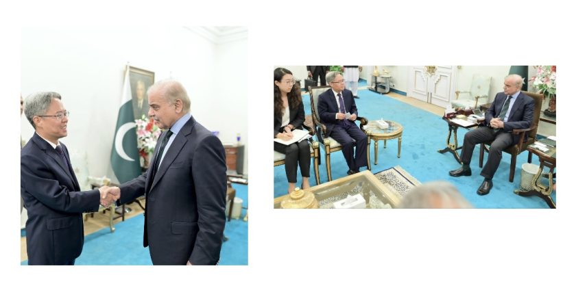 Chinese Ambassador to Pakistan Jiang Zaidong met with Prime Minister Muhammad Shahbaz Sharif.