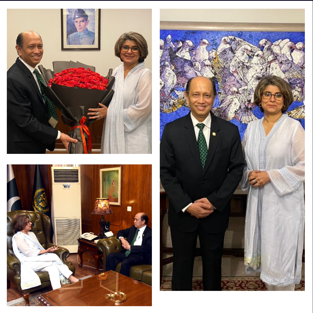 COURTESY CALL BY HIS EXCELLENCY HIGH COMMISSIONER OF MALAYSIA TO PAKISTAN ON THE NEWLY APPOINTED FOREIGN SECRETARY OFPAKISTAN The pakistan Times Pakistan Times 