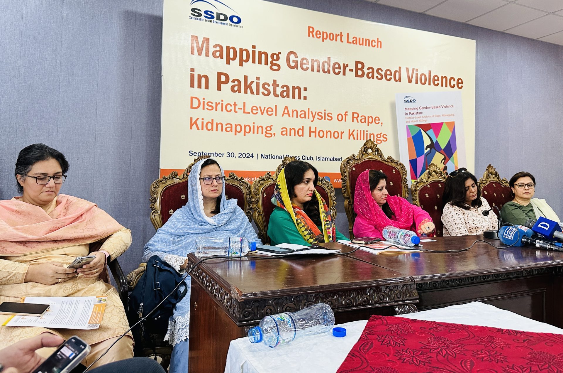 Press Release: SSDO Unveils Comprehensive Report on 'Mapping Gender-Based Violence in Pakistan: District-Level Analysis of Rape, Kidnapping, and Honor Killings'
Islamabad, September 30, 2024 — The Sustainable Social Development Organization (SSDO) has released a groundbreaking report, "Mapping Gender-Based Violence in Pakistan: District-Level Analysis of Rape, Kidnapping, and Honor Killings", which offers a deep dive into the alarming scale of gender-based violence (GBV) across Pakistan’s provinces. The report was launched at event held at the National Press Club in Islamabad, bringing together key stakeholders, including policymakers, gender experts, and members of civil society.
The report, based on data sourced from provincial police departments via Right to Information (RTI) requests, analyses GBV cases reported in Punjab, Sindh, Khyber Pakhtunkhwa, and Balochistan during 2023. It highlights the stark reality of underreporting and emphasizes the need for more robust data collection practices. According to the findings, although the number of reported cases has increased by the provincial police, thousands more incidents likely remain undocumented.
The report presents a disaggregated view of GBV cases, particularly rape, kidnapping, and honour killings, which continue to plague women across Pakistan. Punjab emerged as the epicentre of reported rape cases, accounting for a staggering 6,624 out of 7,010 cases nationwide—94.5% of the total. This means nearly every reported rape case in Pakistan occurred in Punjab. Comparatively, Sindh reported 188 rape cases, Khyber Pakhtunkhwa 187, and Balochistan 11 cases, showcasing a vast disparity in reported incidents across regions.
Sindh recorded the highest number of kidnappings with 1,666 women reported as abducted—56.4% of the total kidnappings nationwide. Punjab followed with 562 cases, Balochistan with 163, and Khyber Pakhtunkhwa with 36 cases. The significantly higher rate in Sindh raises critical concerns about the province’s safety for women and the effectiveness of local law enforcement.
Honor killings remain a prevalent and deeply rooted issue, with Sindh again leading in numbers. The province reported 258 cases—nearly half of all Honor killings in Pakistan. Khyber Pakhtunkhwa followed with 129 reported cases, Punjab with 120, and Balochistan with 26. These figures reflect the persistent challenge of addressing patriarchal violence in rural and semi-urban areas where such incidents are often normalized.
The vast disparity in reported cases across provinces does not indicate that violence against women is less prevalent in regions like Sindh, Khyber Pakhtunkhwa, or Balochistan. Instead, it highlights a troubling trend of underreporting, where social stigma, fear, and lack of support systems prevent many survivors from coming forward. These underreporting paints a bleak picture of the true scale of gender-based violence in these provinces.
The SSDO report recommend The SSDO report recommends establishing a centralized national database for tracking gender-based violence (GBV) cases, accessible through a public website and mobile app with real-time statistics. It calls for enhanced police training focused on victim-centred approaches to ensure sensitive handling and timely prosecution of cases. Community engagement initiatives are crucial to reduce the stigma associated with reporting GBV, while legislative oversight and stricter enforcement of existing laws are needed to hold perpetrators accountable. The report emphasizes the importance of a coordinated response between law enforcement, policymakers, and communities to address the systemic challenges of GBV in Pakistan.
Speaking at the launch, Syed Kausar Abbas, Executive Director of SSDO, highlighted the pressing need for a coordinated, multi-sectoral response to GBV. "These statistics reflect only the tip of the iceberg. Thousands of cases go unreported due to fear, stigma, and inadequate support systems. The numbers from Punjab, Sindh, and other provinces show that we need a systemic overhaul to ensure that survivors feel empowered to come forward and seek justice," he stated. He appreciated the provincial police for increasing the registration of cases related to Gender based Violence but shown concern that thousands of cases still goes unreported. He also focused on the role of prosecution and judiciary and said that the conviction of cases related to Gender Based Violence needs to be increase. The courts needs to address these cases on priority basis, he added.
He further emphasized the importance of improving data transparency: "To truly combat gender-based violence, we need to move beyond reactive measures. Real-time, publicly accessible data will help bridge the gap between reported and unreported cases and allow policymakers to make informed decisions."
The complete report is available for download on SSDO’s official website:
The Pakistan Times
Pakistan Tikes
Dailytgepakistantimes
