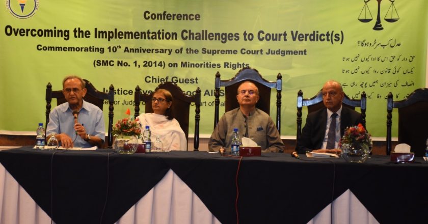 Compliance with Supreme Court directions is a constitutional obligation of executive institutions. Justice Mansoor Ali Shah