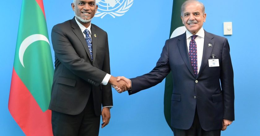 Bilateral Meeting of the Prime Minister with the President of Maldives on the sidelines of the 79th Session of the United Nations General Assembly