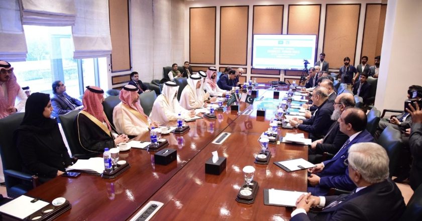 Pakistani Ministers, Private Sector Meet Saudi Delegation to Strengthen Trade and Investment Ties