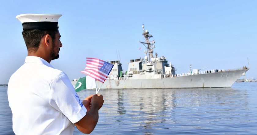 PAKISTAN AND US NAVY CONDUCTED BILATERAL EXERCISE IN ARABIAN SEA