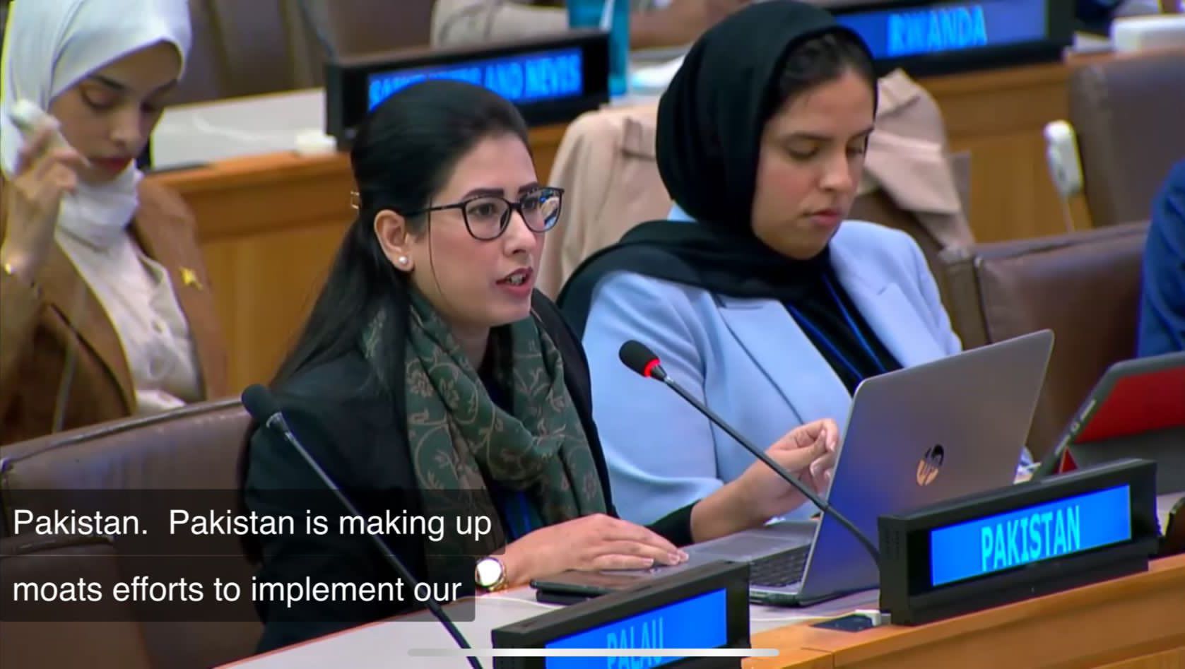 Remarks by Tehreem Kanwal, Third Secretary, During Interactive Dialogue on the Report of the Special Rapporteur On torture and other cruel, inhuman or degrading treatment or punishment

The Pakistan Times
