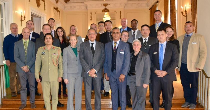 US Army War College delegation visits Pakistan Mission