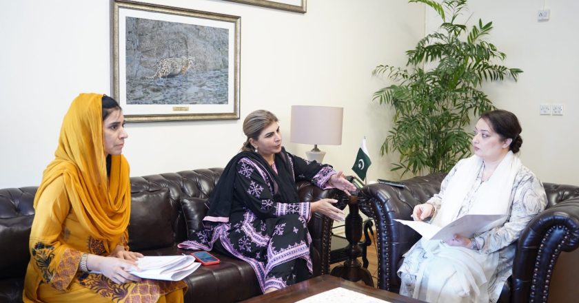 Senator Samina Zehri, PM’s aide Romina Khurshid agree to promote climate justice agenda