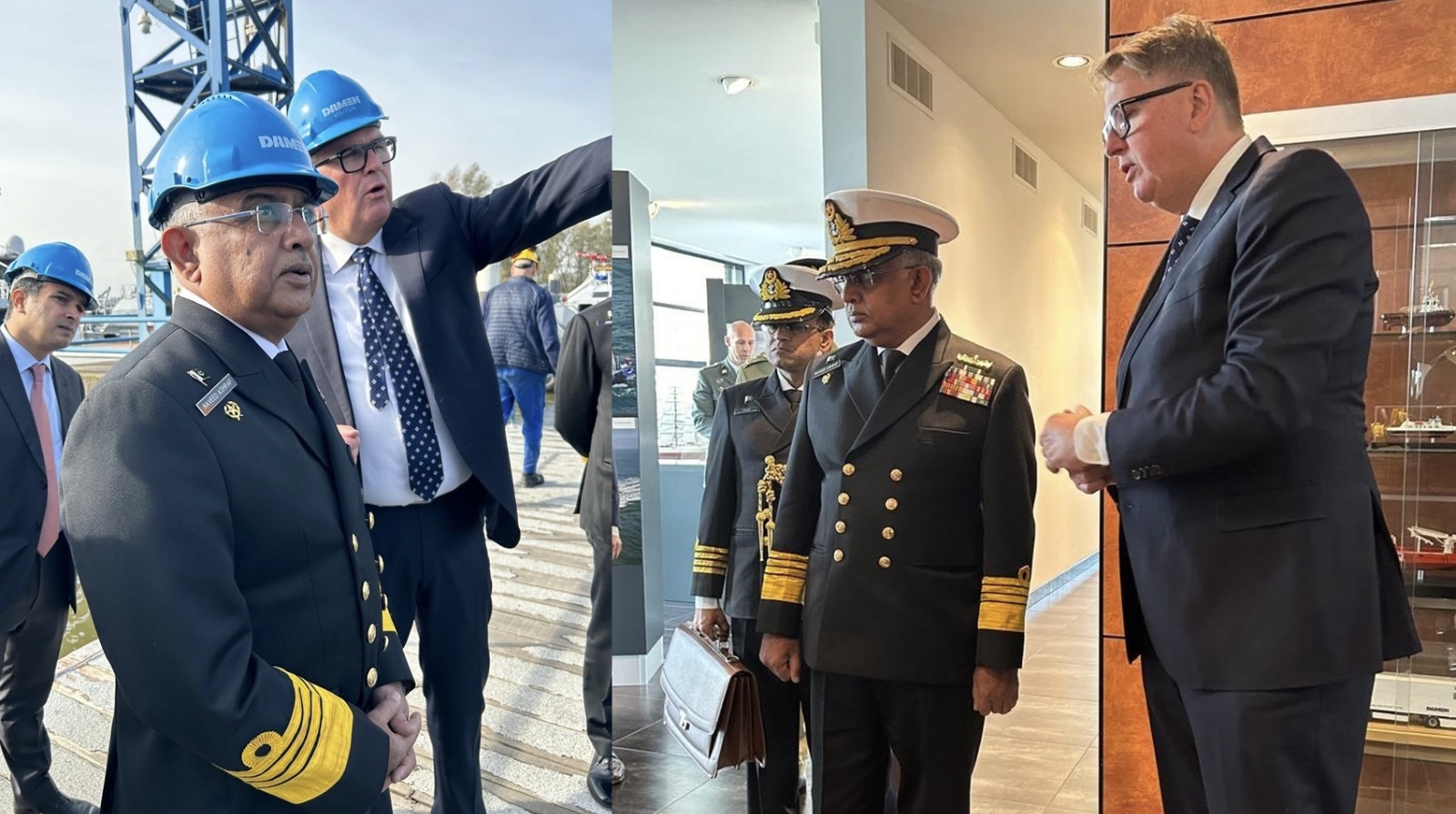 CHIEF OF THE NAVAL STAFF VISITS NETHERLANDS AND MEETS TOP MILITARY LEADERSHIP Thepakistantikes Thepakistantimes Dailytgepakistntimes 