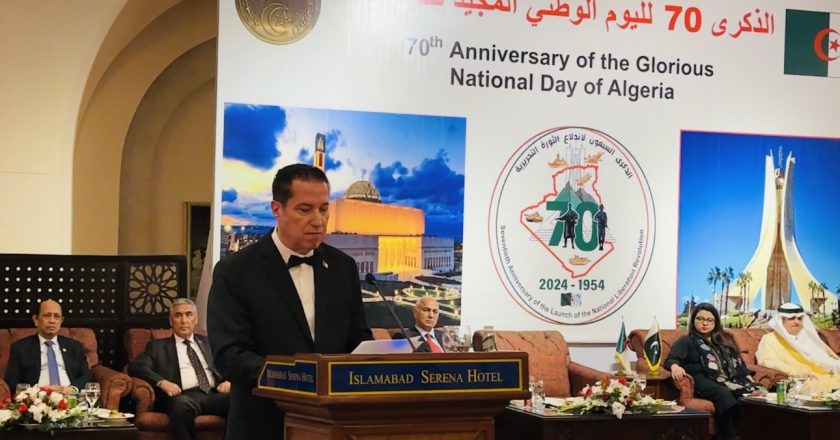 H.E. AMBASSADOR Mr. BRAHIM ROMANI ON THE OCCASION OF NATIONAL DAY OF ALGERIA ISLAMABAD