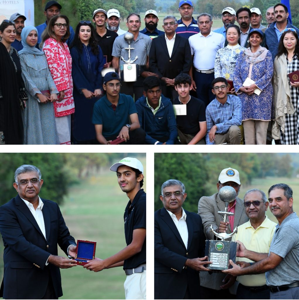 AHMAD ZAFAR HAYAT CLINCHES THE TITLE OF 17th CHIEF OF THE NAVAL STAFF AMATEUR GOLF CUP 2024, WHEREAS IRTAZA HUSSAIN DECLARED WINNER OF NET CATEGORY