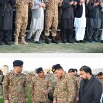 Namaz-e-Janaza for the Shuhada, who embraced martyrdom in a suicide blast targeting innocent citizens and passengers at Quetta Railway Station