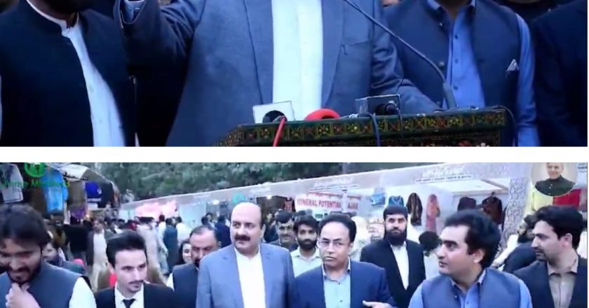 Mela Remains a Thriving Hub of Activity as Governor Punjab Sardar Saleem Haider and Chairperson Prime Minister Youth Program Rana Mashood Visit