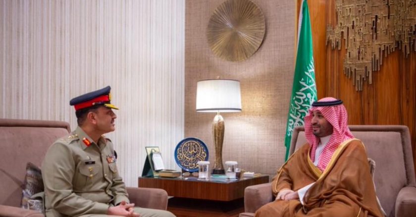 General Syed Asim Munir Chief of Army Staff is on an official visit to the Kingdom of Saudi Arabia